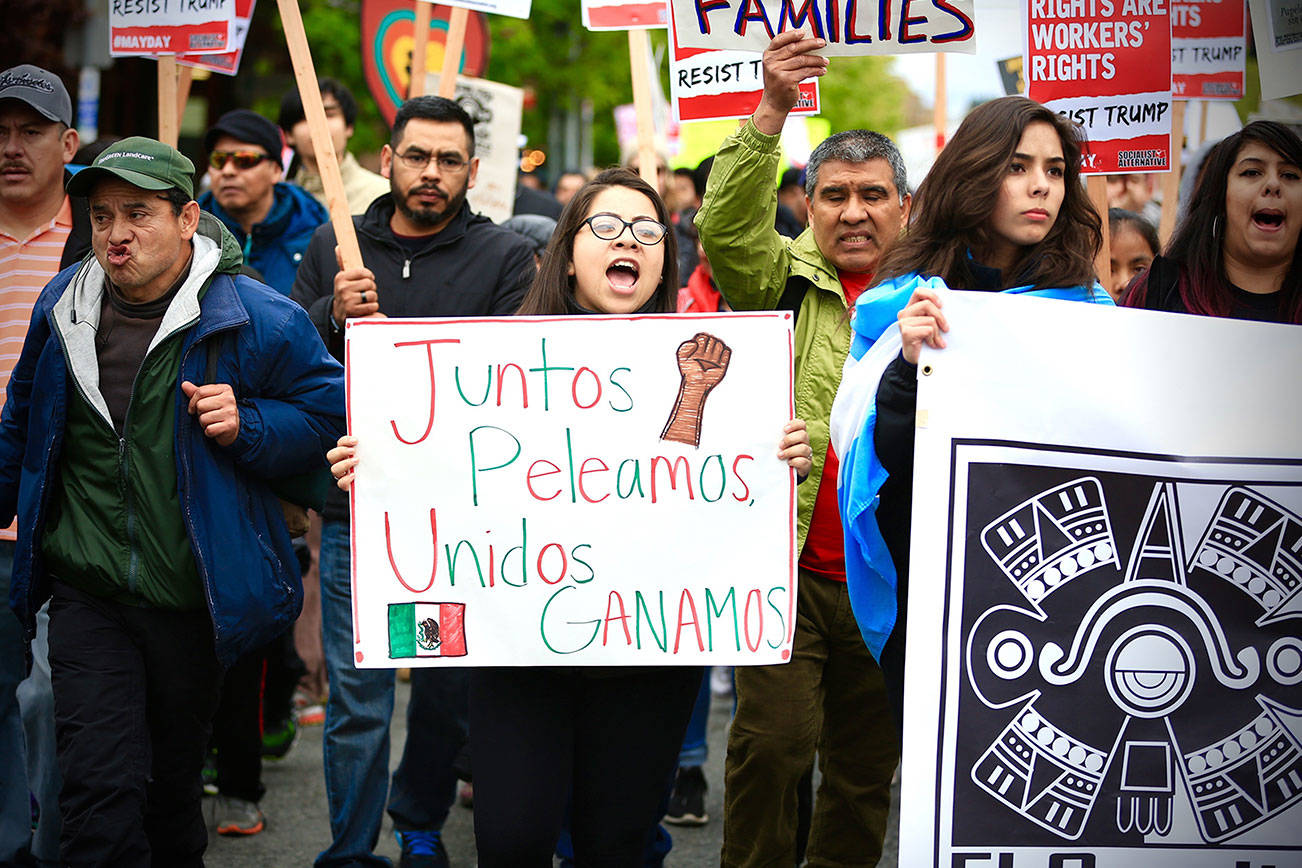 Marchando por los derechos