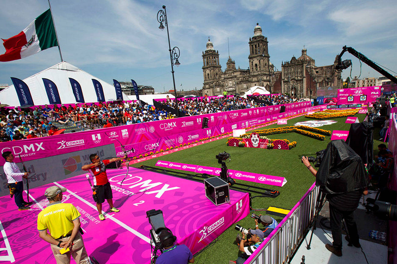 México gana una medalla de plata en Mundial de tiro con arco