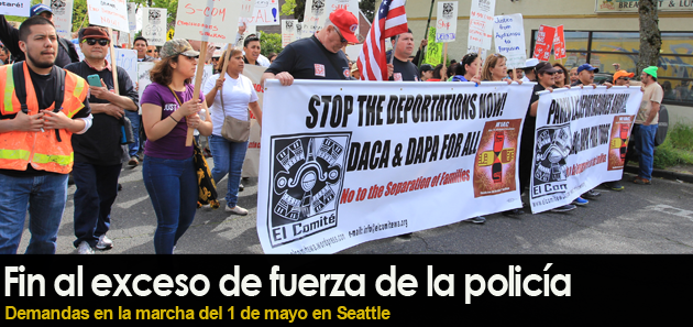 Latinos marcharon en calles de Seattle