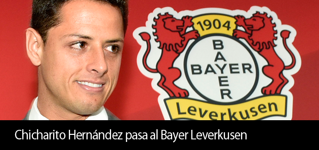 Chicharito  Hernández  pasa al Bayer  Leverkusen