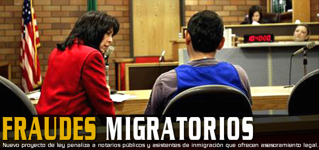 Fraudes  migratorios