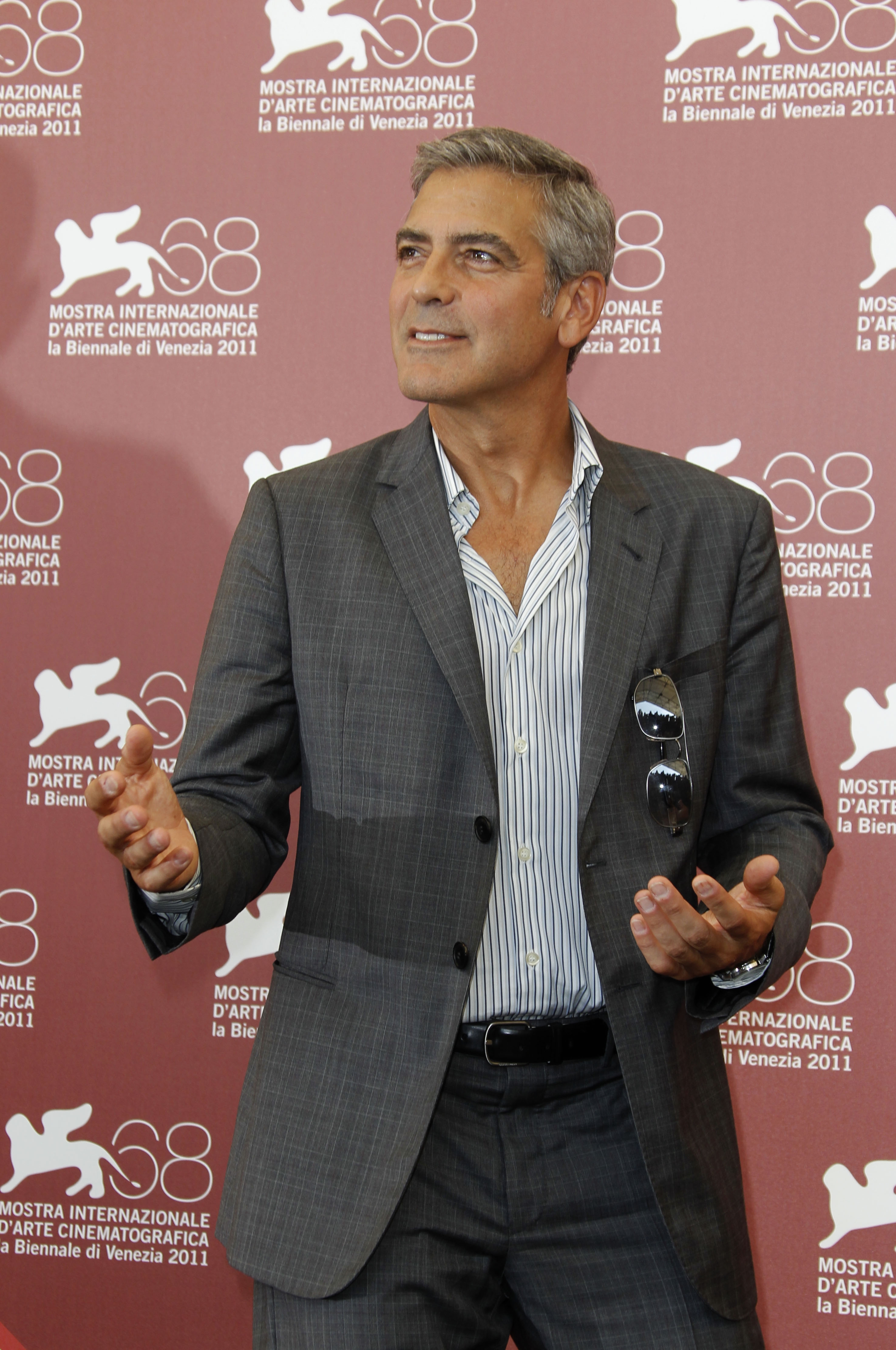 George Clooney descarta ser candidato en EEUU