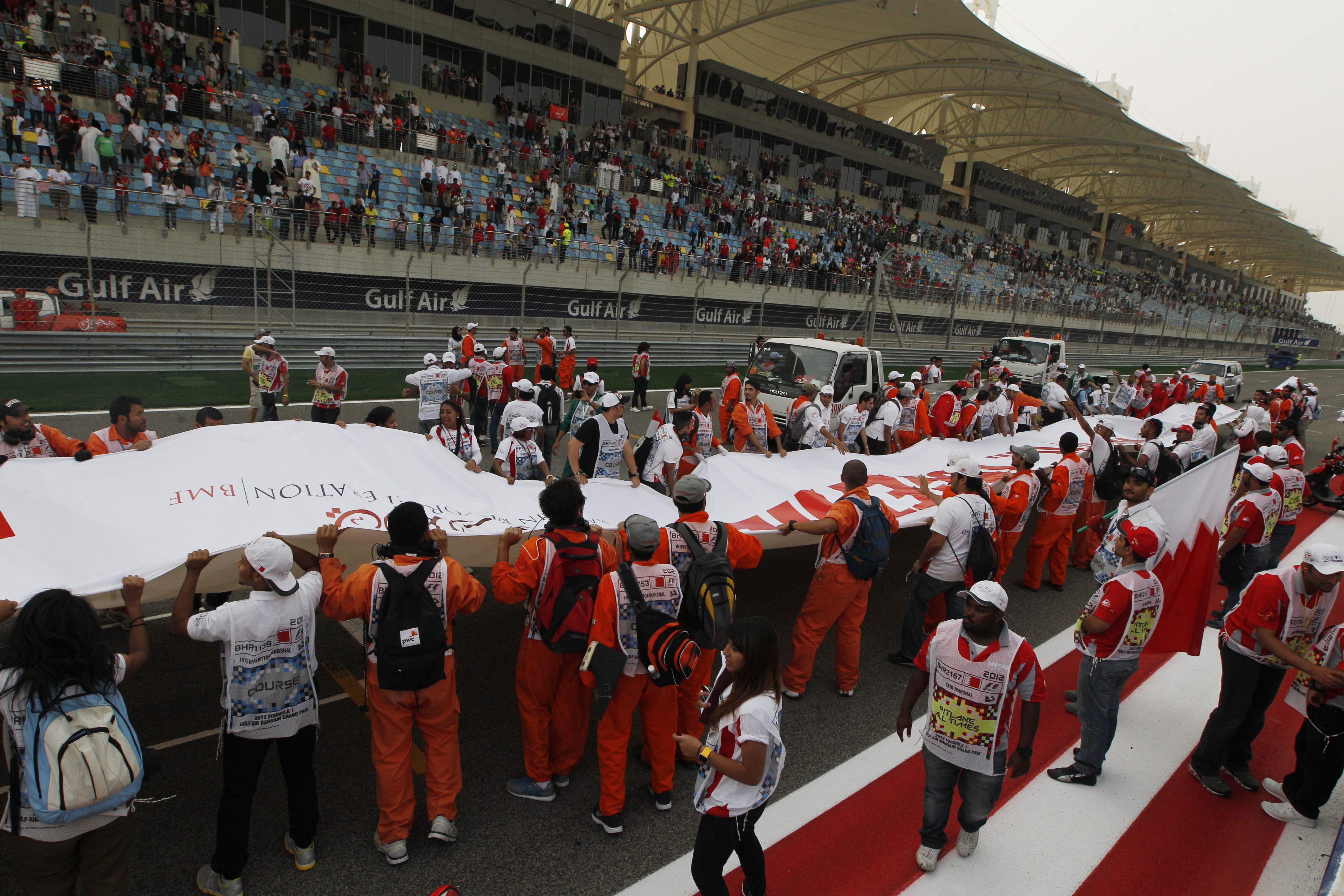 F1 celebra en el Gran Premio de Bahrain