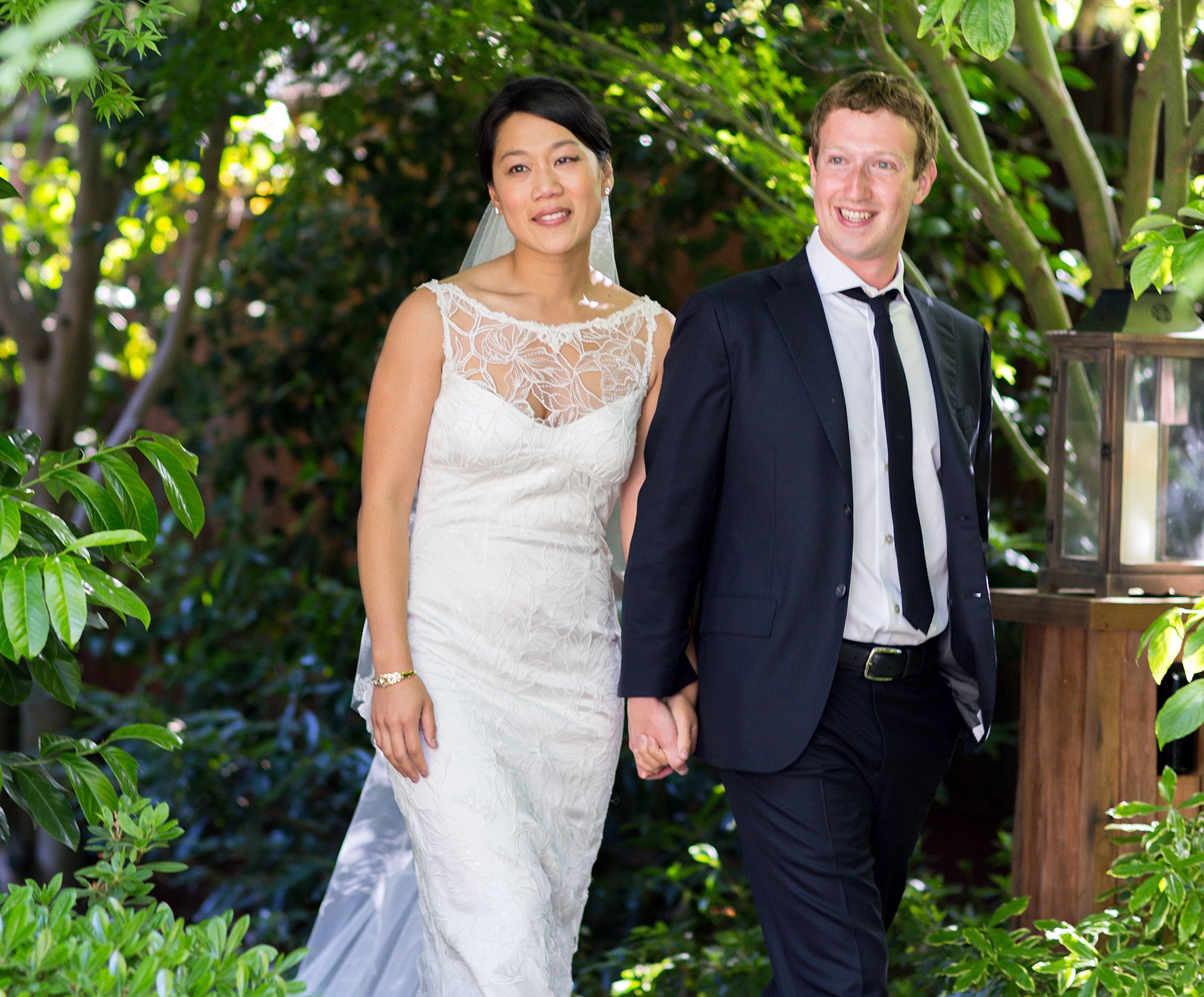 Fundador de Facebook Mark Zuckerberg se casa