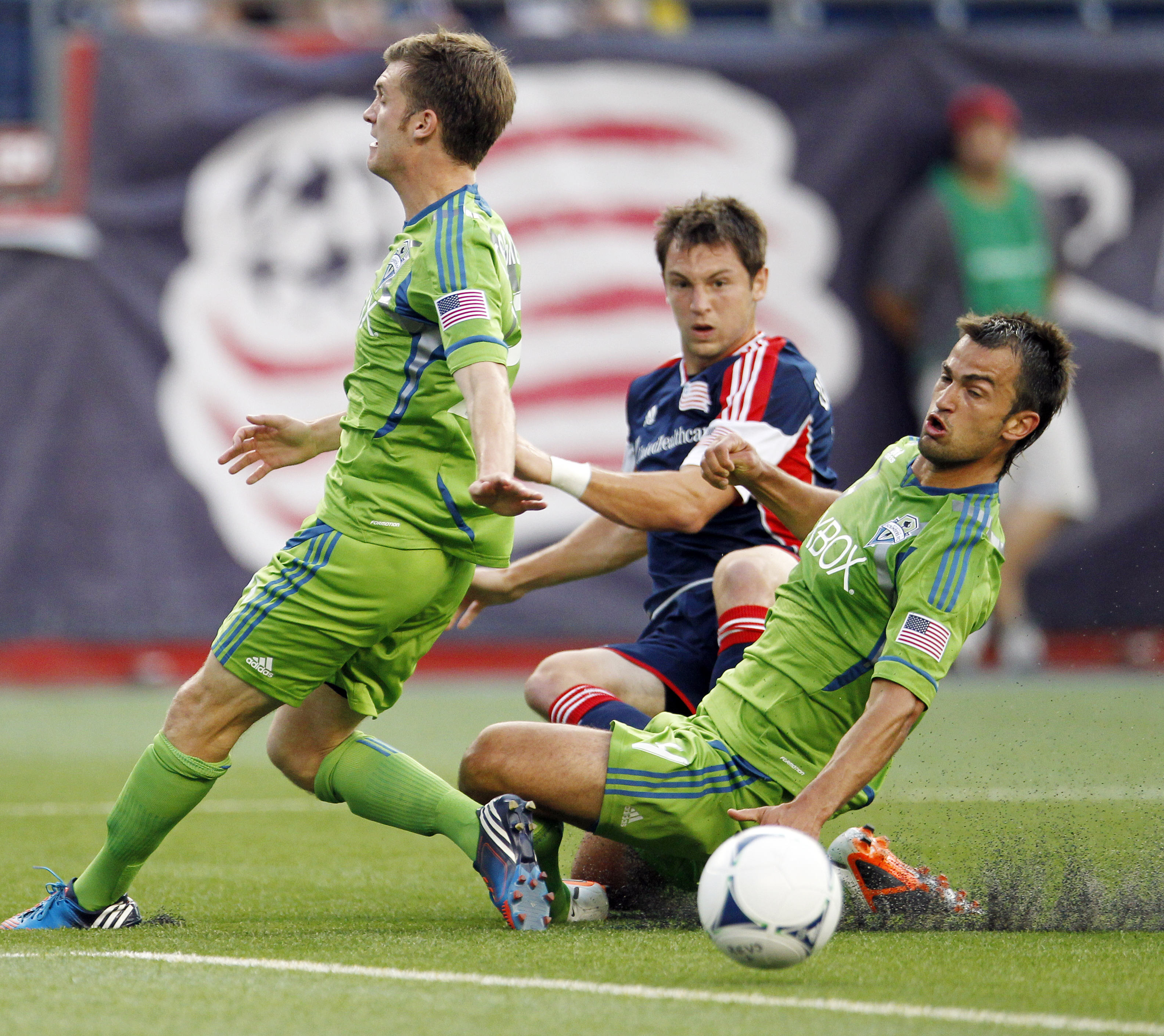 Sounders empata contra New England Revolution