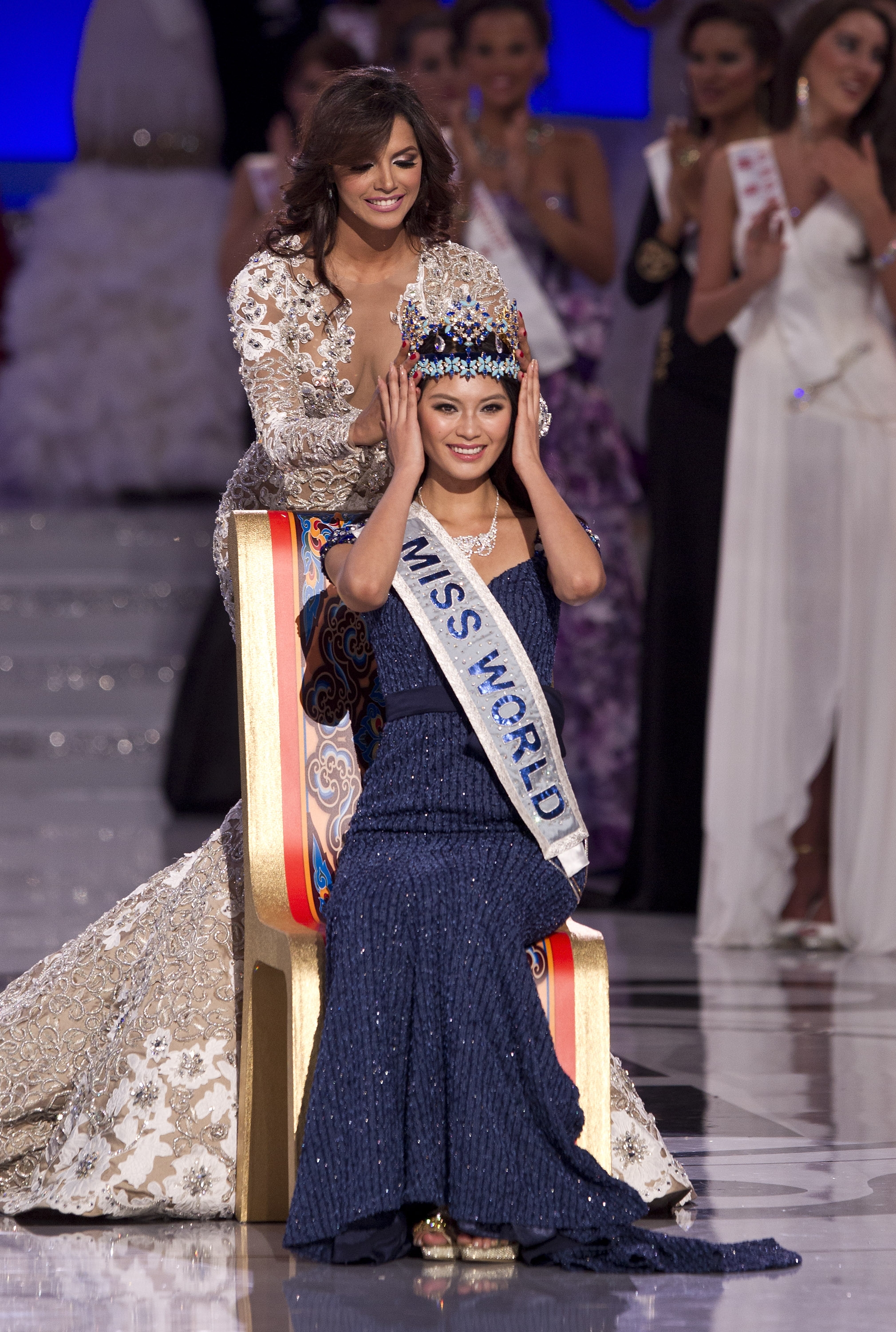 La representante de China gana Miss Mundo 2012