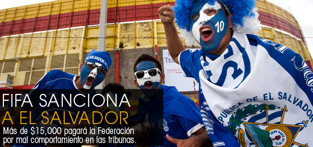 FIFA Sanciona  a El Salvador