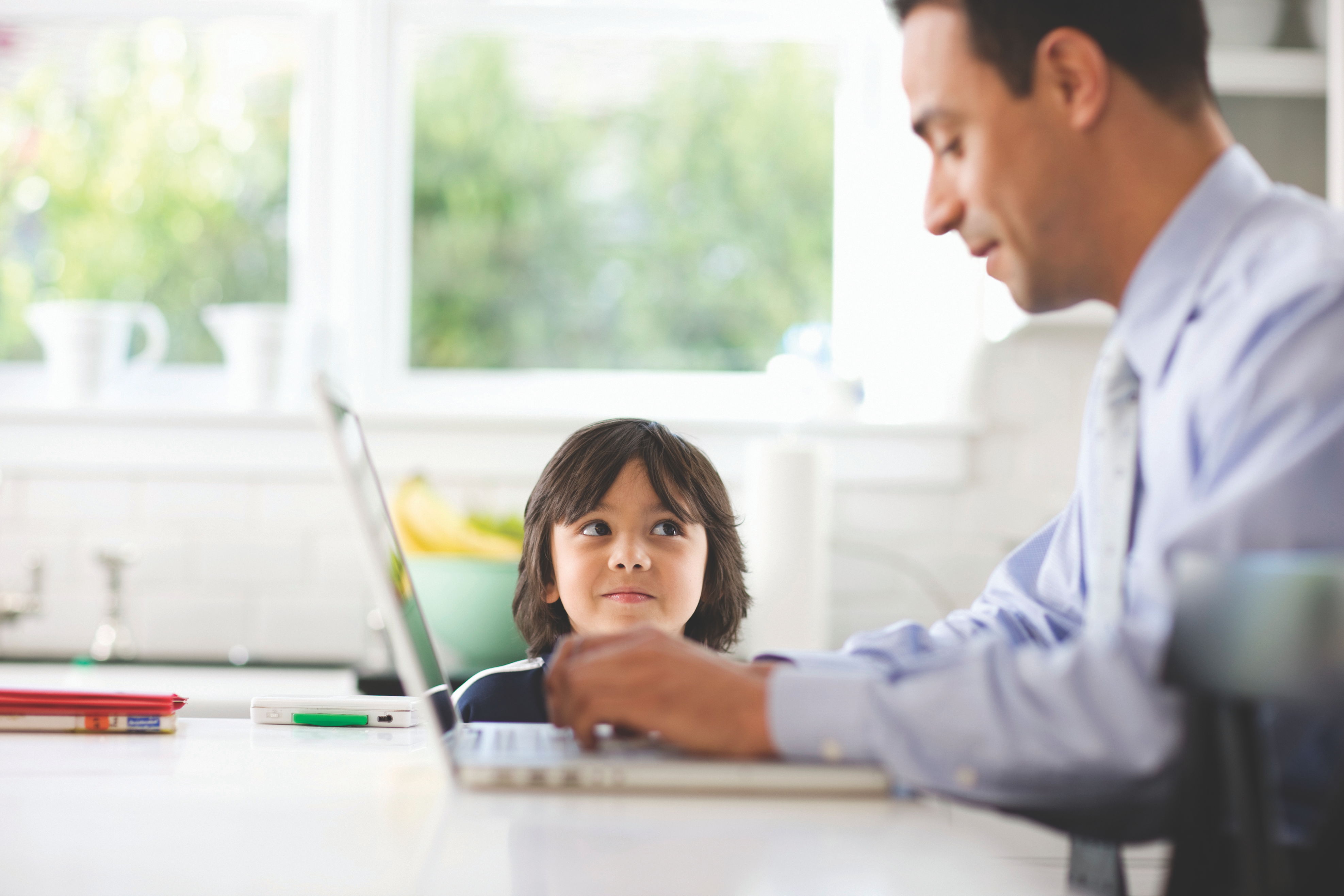 He father work. Parents employ Nannies because.