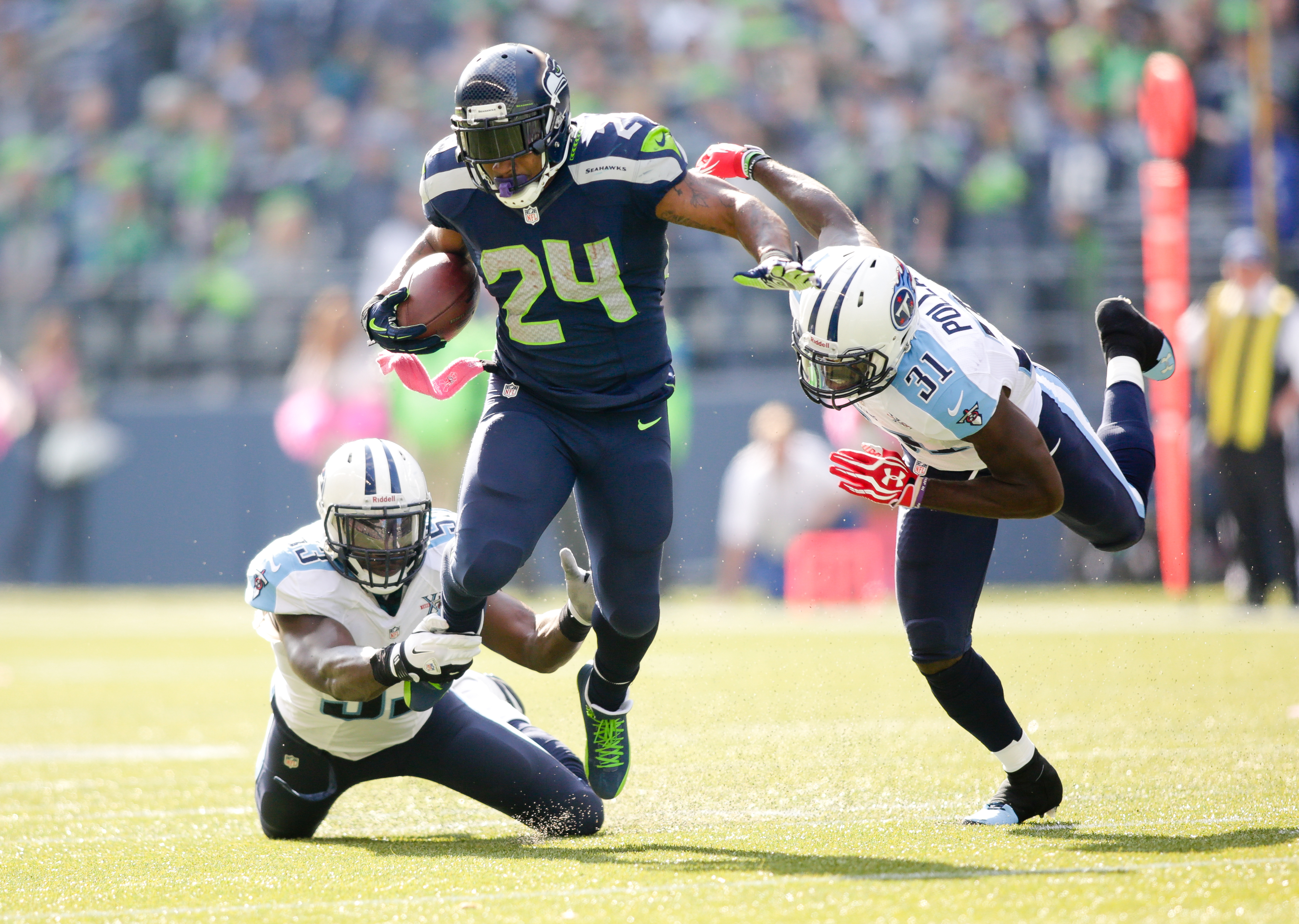 Seahawks vencen a Titans