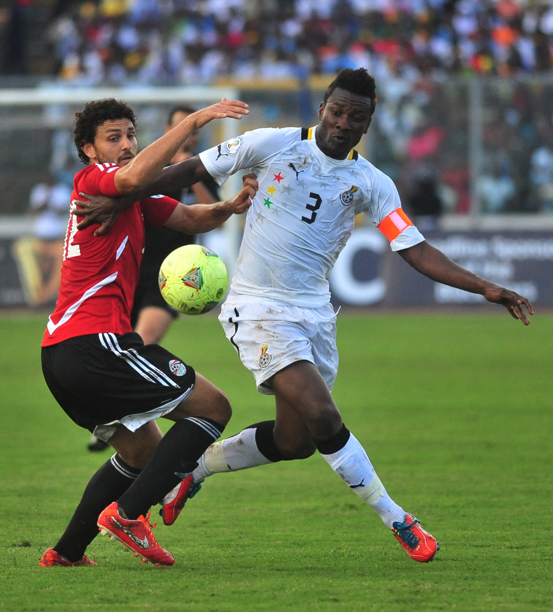 Ghana golea a Egipto 6-1 en eliminatoria africana