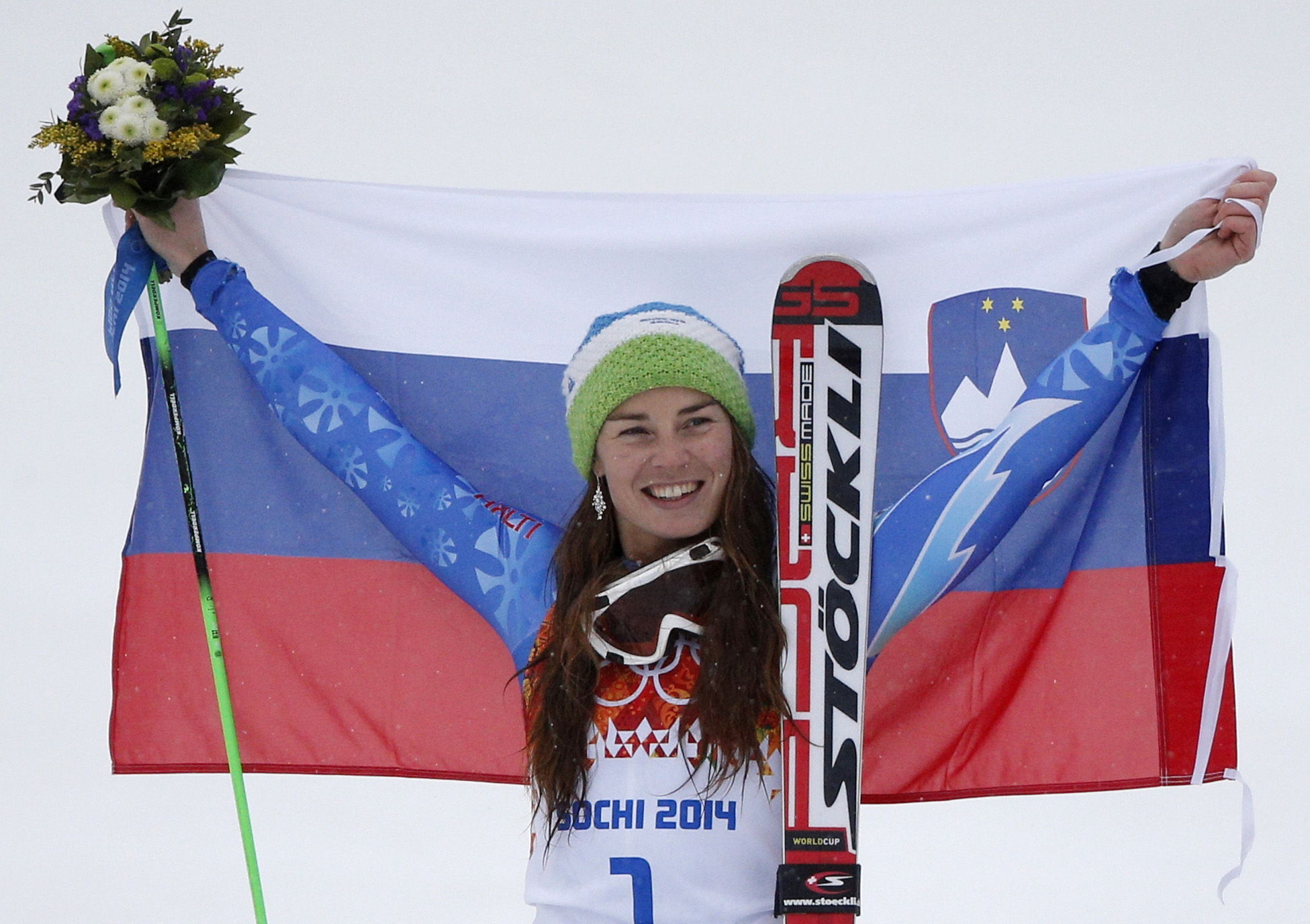 Tina Maze, la reina del esquí alpino en Sochi