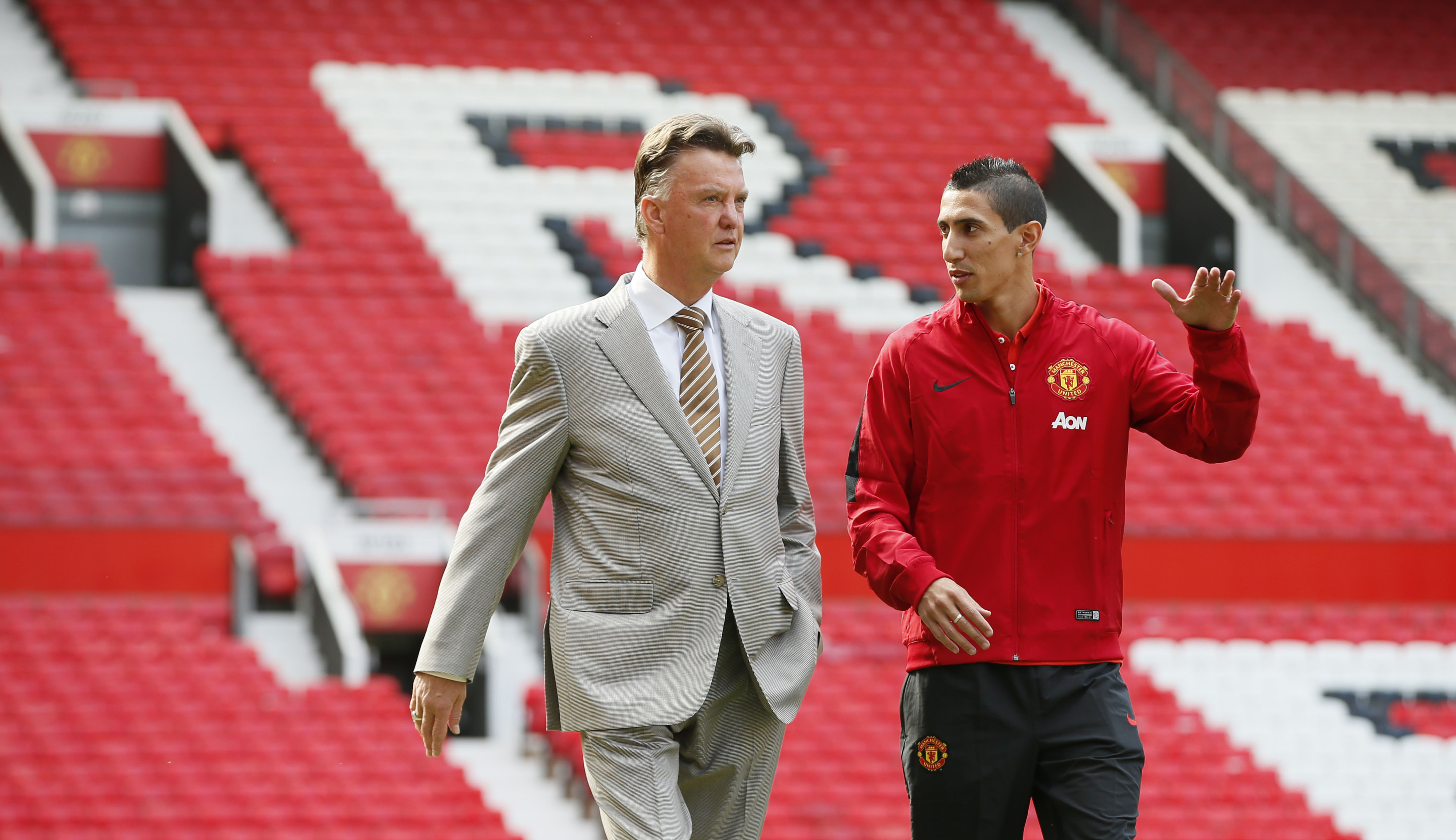 Van Gaal:Di María no hace milagros