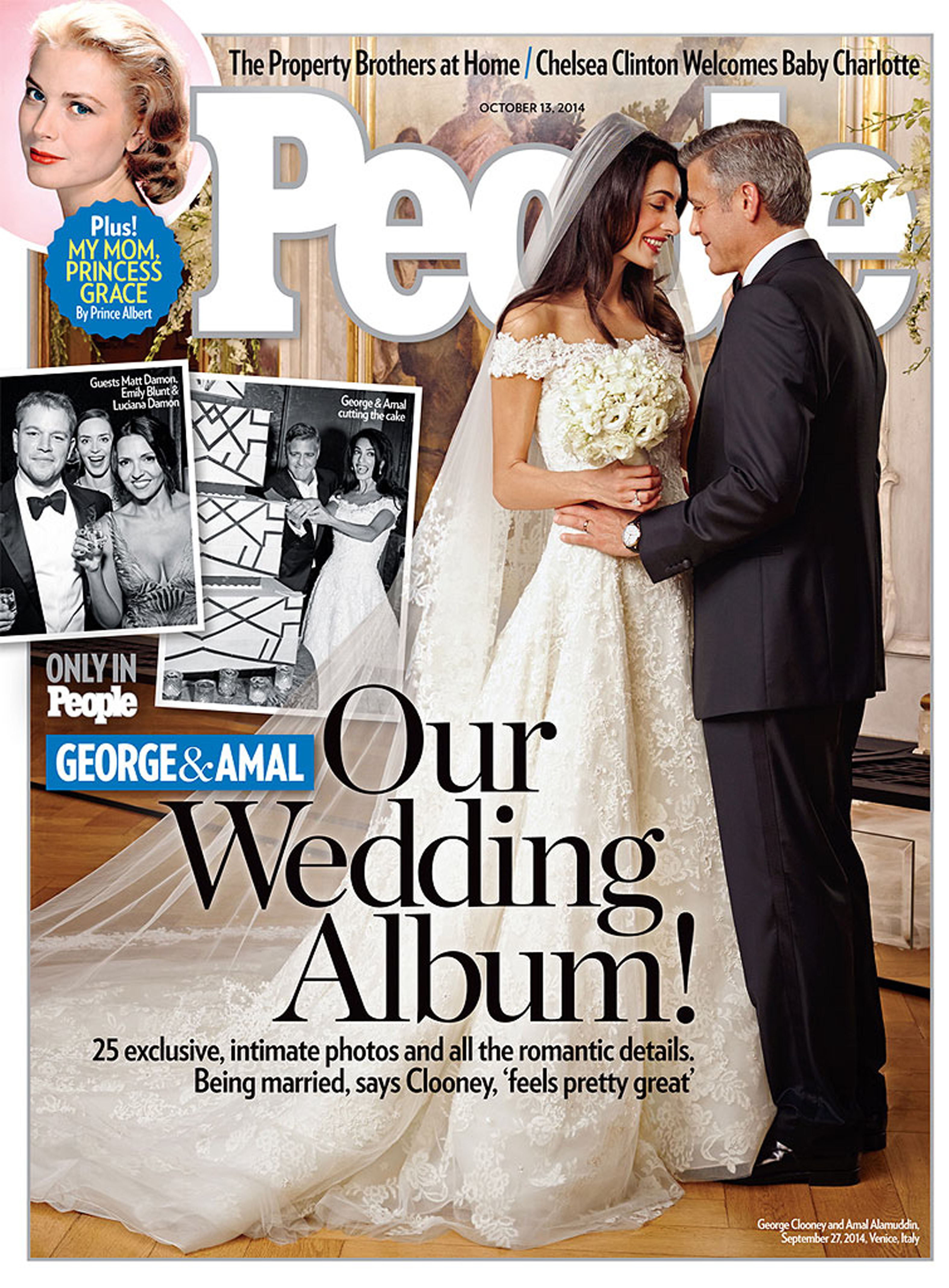 Revelan detalles de boda de Clooney