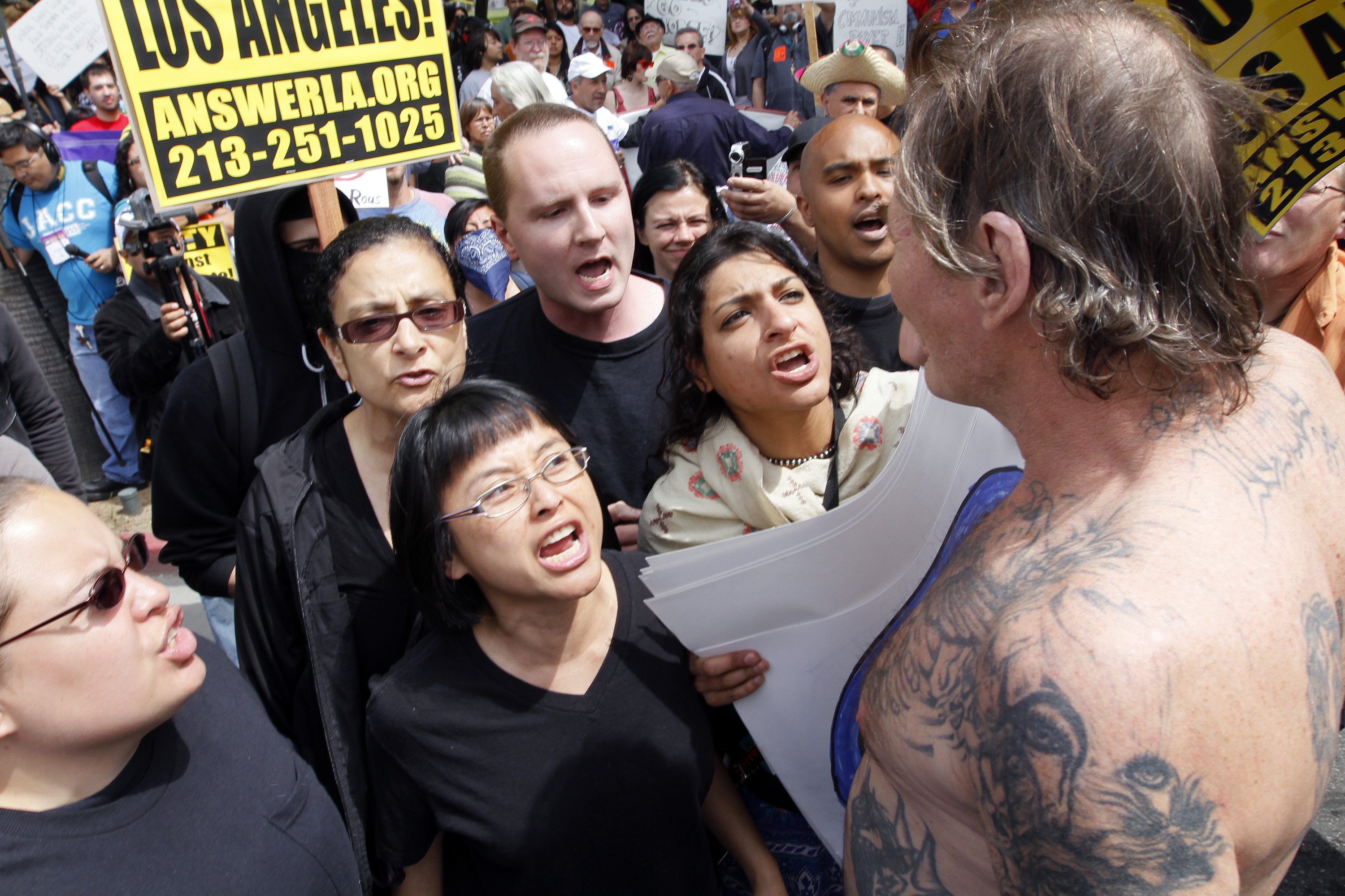 Conflicto en marcha