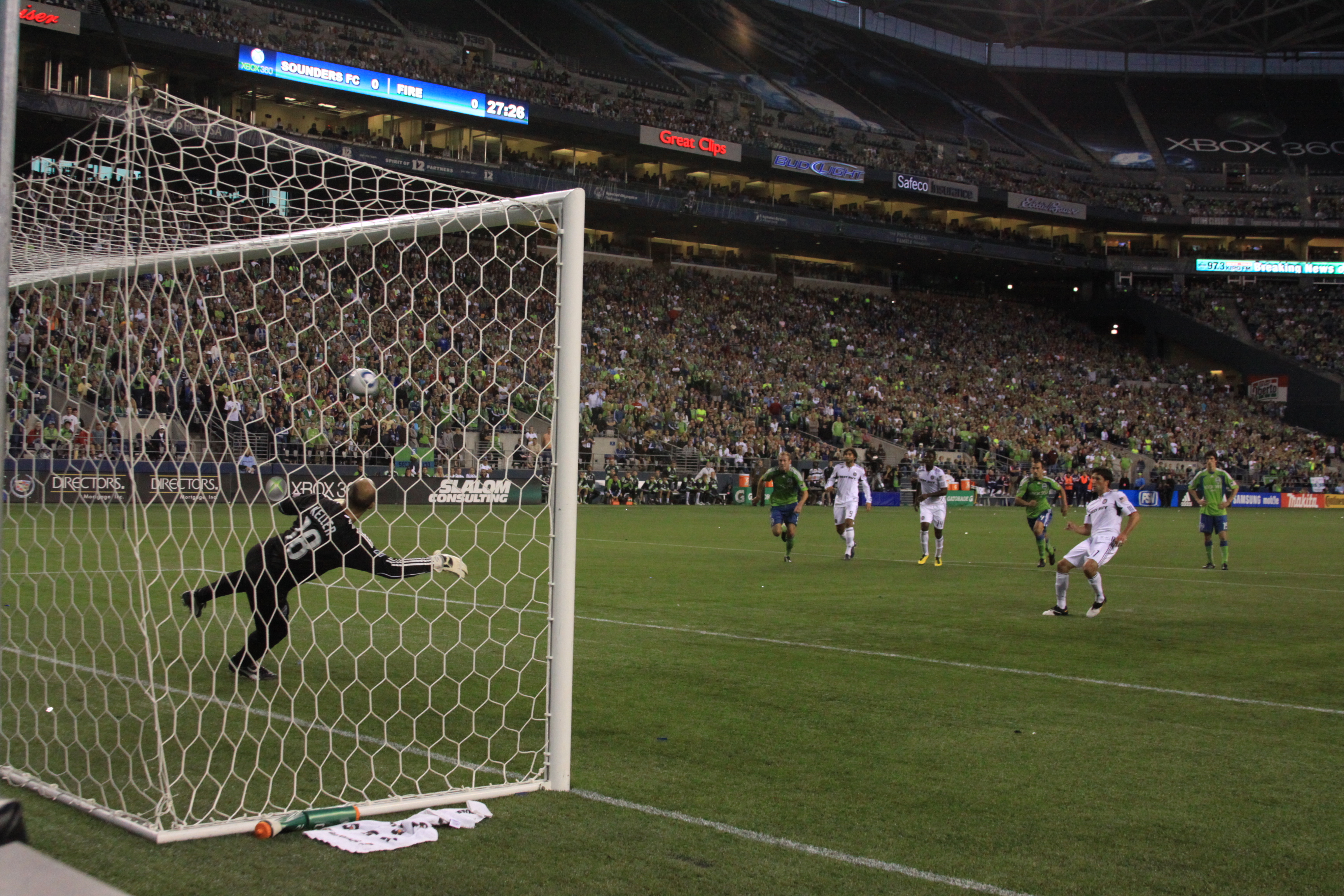 Valiente victoria de Sounders contra Chicago