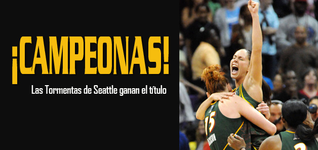 Seattle Storm campeón de la WNBA