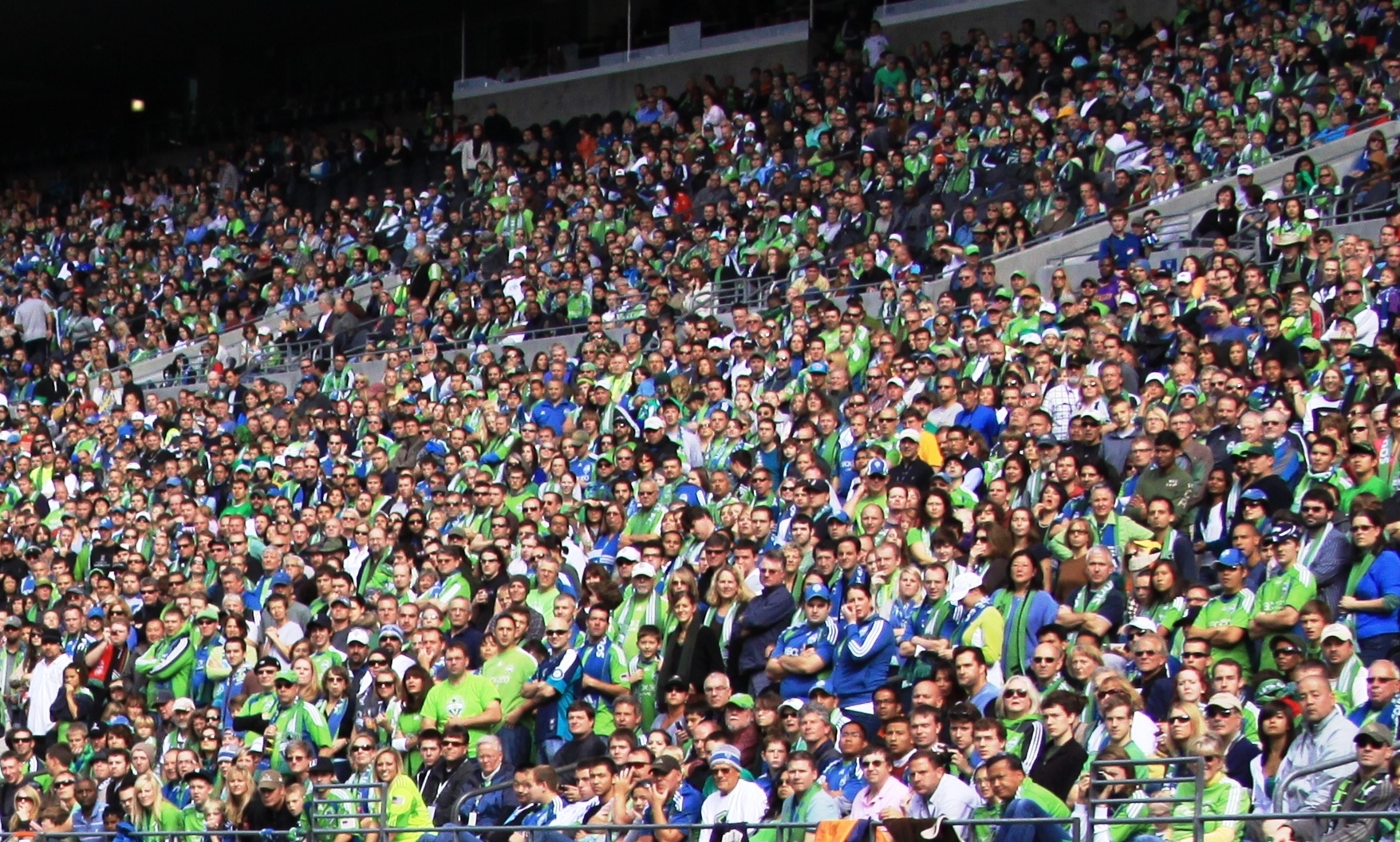 La asistencia al estadio en el 2010