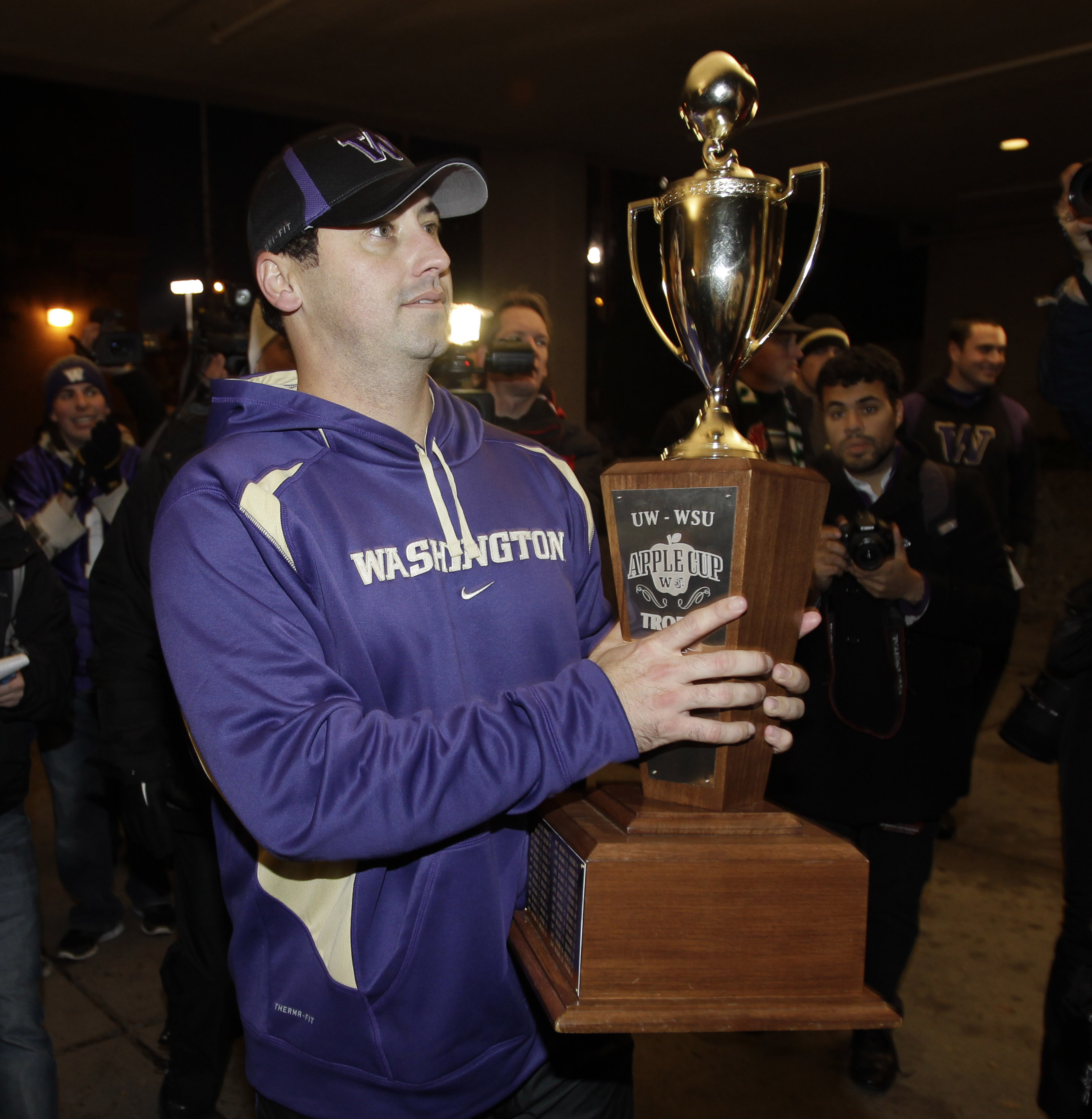 Huskies ganan "Apple Cup"