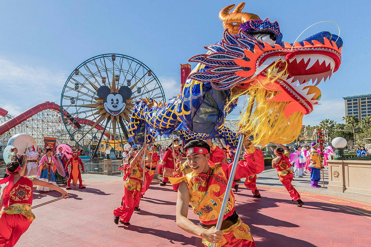 Lunar New Year at Disney California Adventure Park returns Jan. 21 – Feb. 13, 2022. This celebration commemorates traditions of Chinese, Korean and Vietnamese cultures. The festival is filled with multicultural performances, special activities, culinary delights, beautiful décor, celebratory merchandise, and more. (Joshua Sudock/Disneyland Resort)